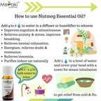 Meraki Essentials Nutmeg Essential Oil | Grocsy