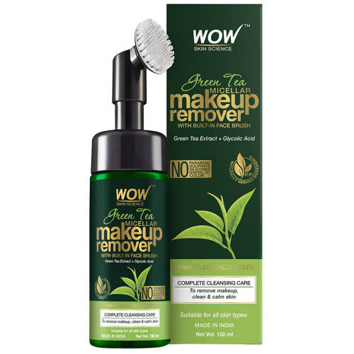 Wow Skin Science Green Tea Makeup Remover | Grocsy