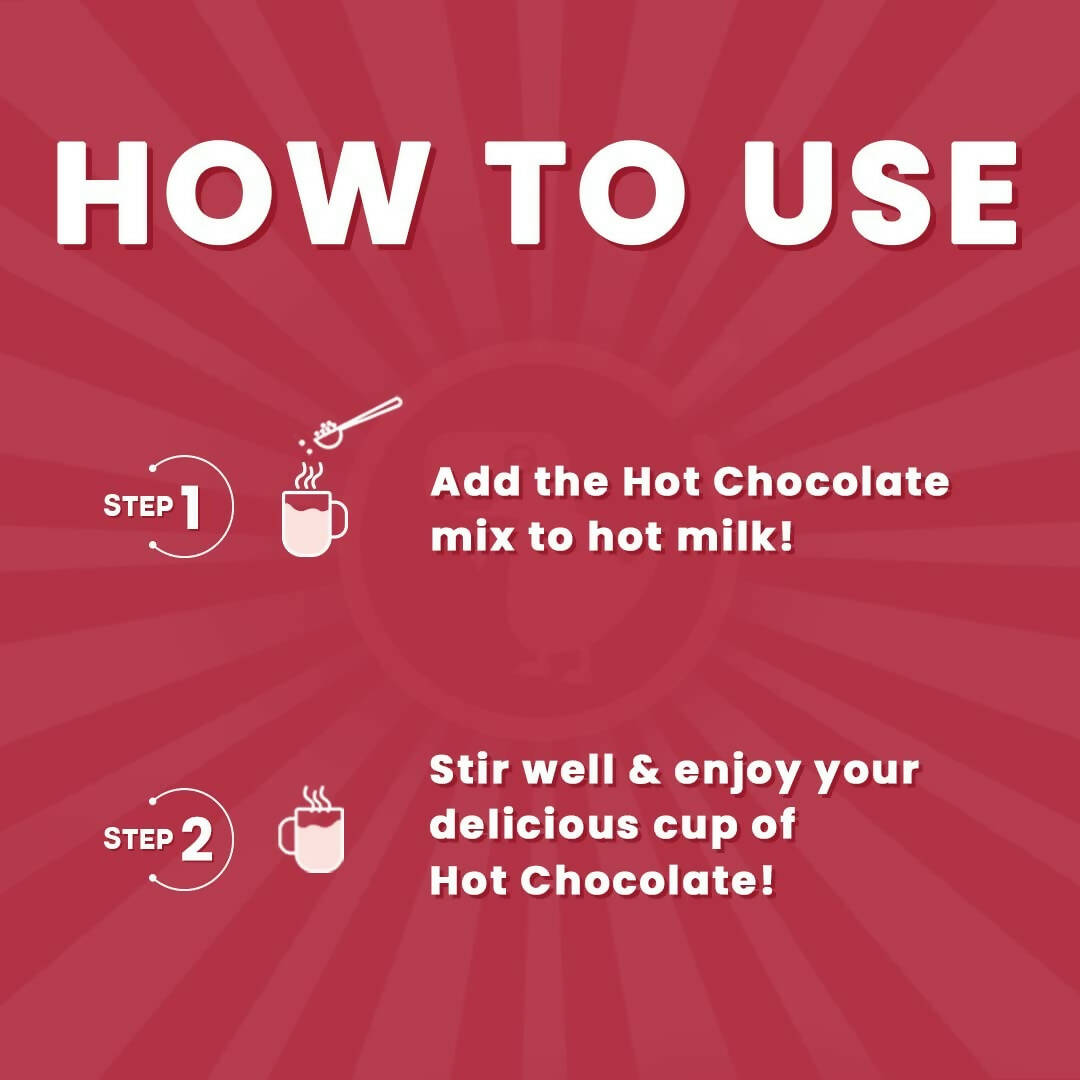 Bevzilla Hot Chocolate Powder (Cinnamon) Drink Powder With Organic Date Palm Jaggery | Grocsy