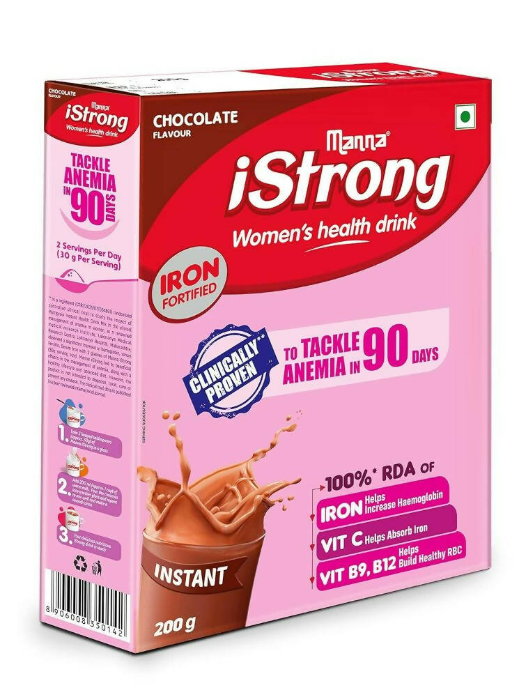 Manna iStrong Millet Health Drink Mix For Women | Grocsy