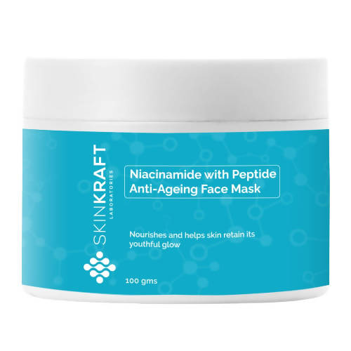 SkinKraft Niacinamide With Peptide Anti Ageing Face Mask | Grocsy