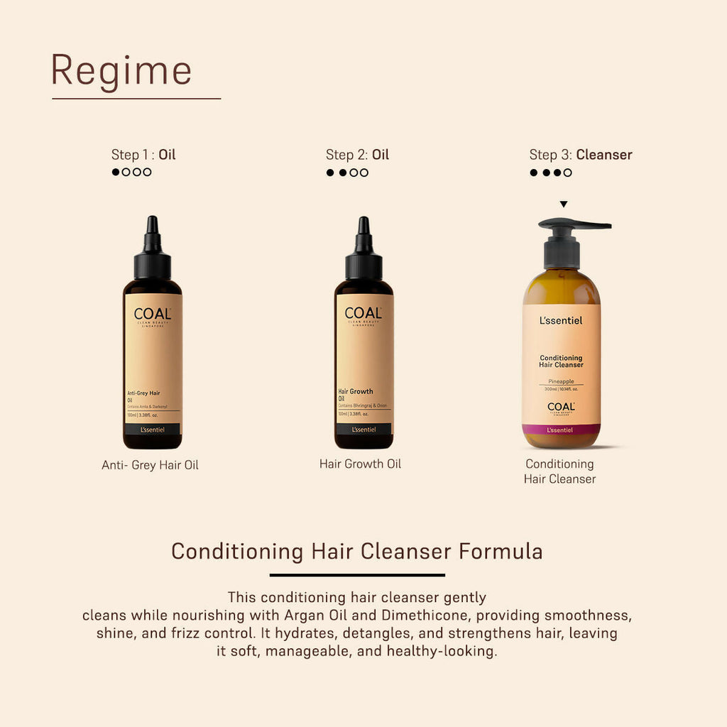 Coal Clean Beauty Conditioning Hair Cleanser With Pineapple | Grocsy