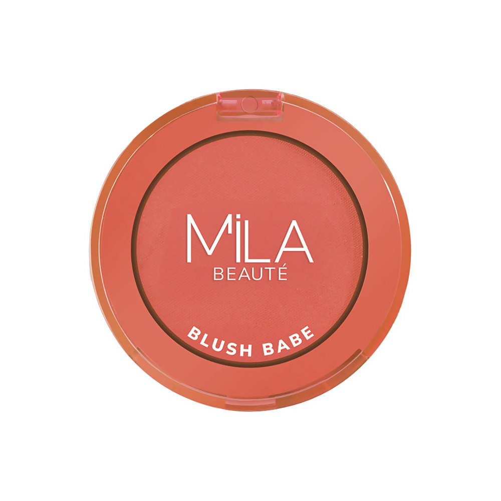 Mila Beaute Babe Blush Powder Blush - Peach Soda | Grocsy