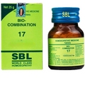 SBL Homeopathy Bio-Combination 17 Tablets | Grocsy