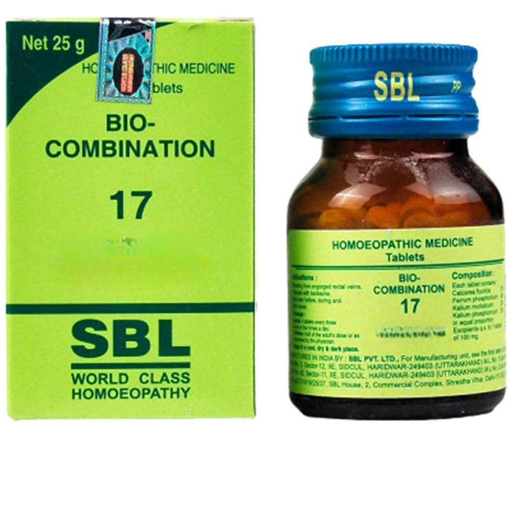 SBL Homeopathy Bio-Combination 17 Tablets | Grocsy