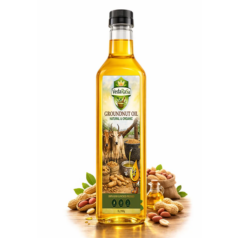 VedaRasa Groundnut Oil | Grocsy