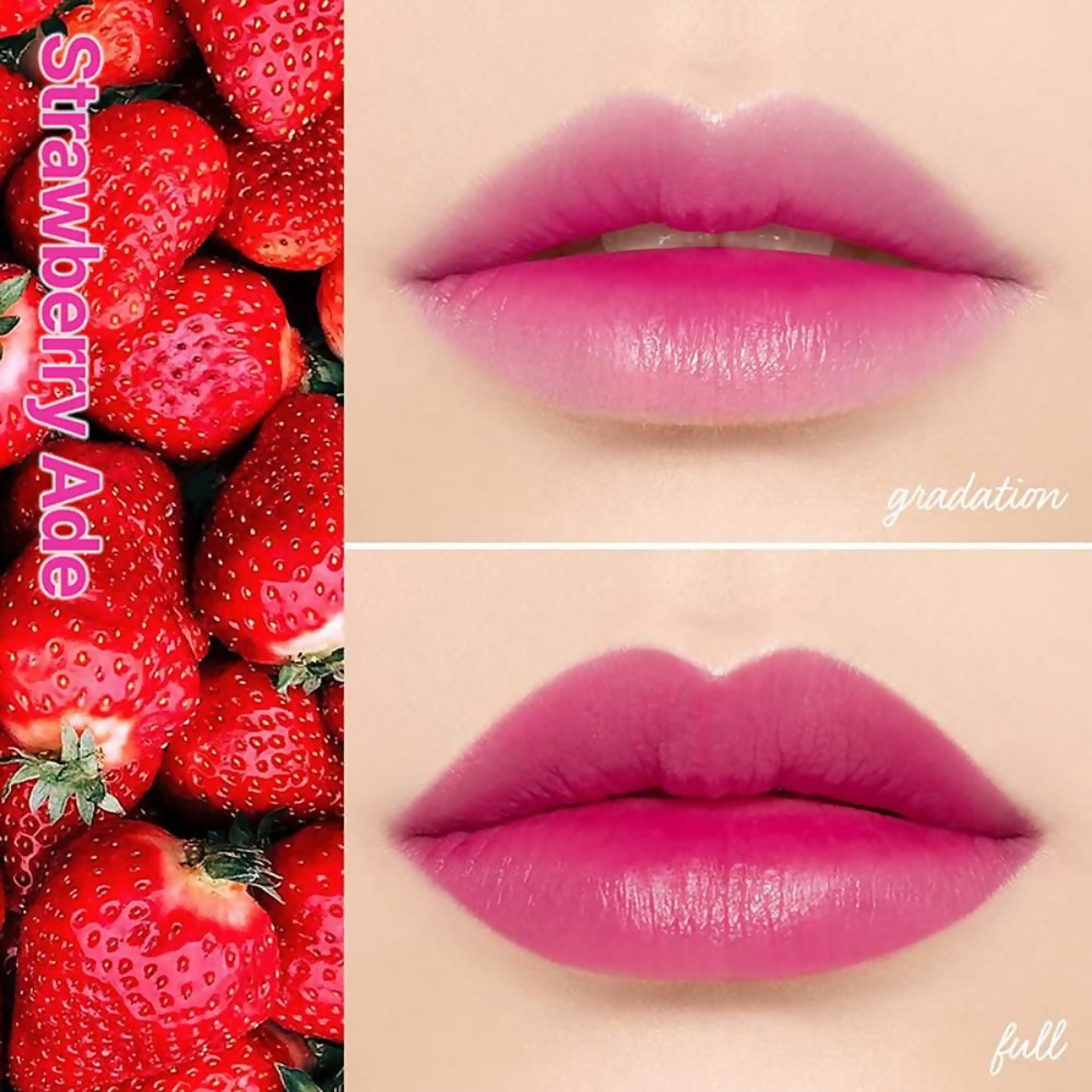 Etude House Dear Darling Water Gel Lip And Cheek Tint Lipstick - 01 Strawberry Ade | Grocsy