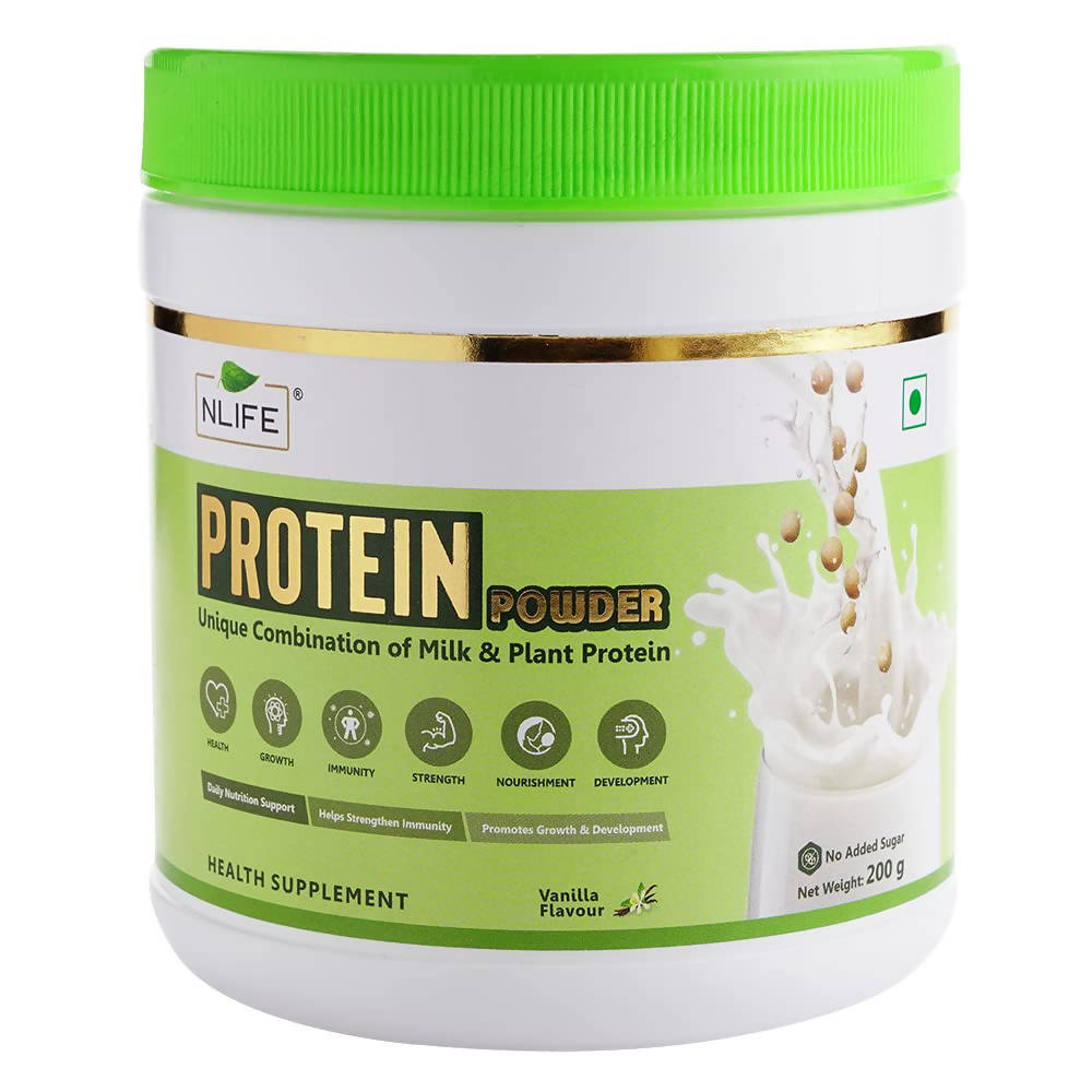 NLife Protein Powder Vanilla Flavor | Grocsy