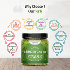 OurHerb Bhringraj Powder For Natural Hair Care | Grocsy