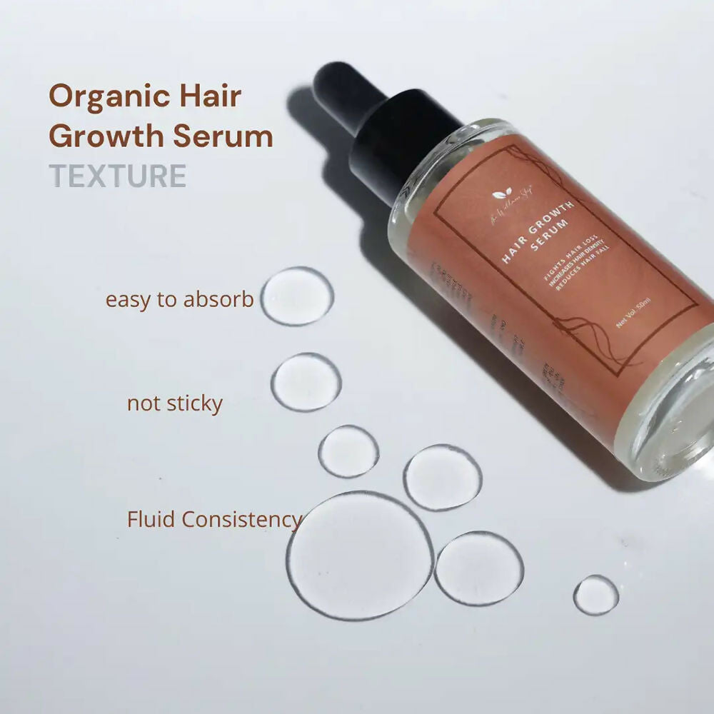 The Wellness Shop Organic Hair Growth Serum | Grocsy