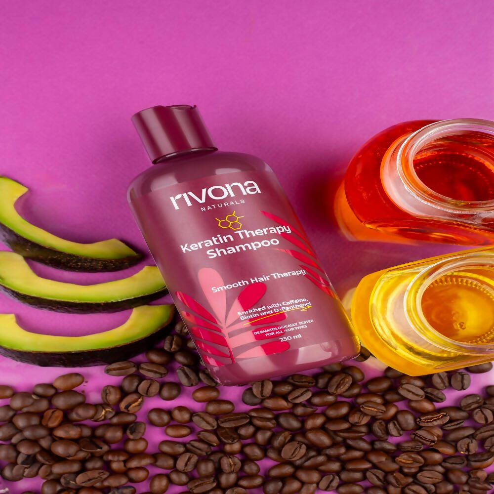 Rivona Naturals Keratin Therapy Shampoo | Grocsy
