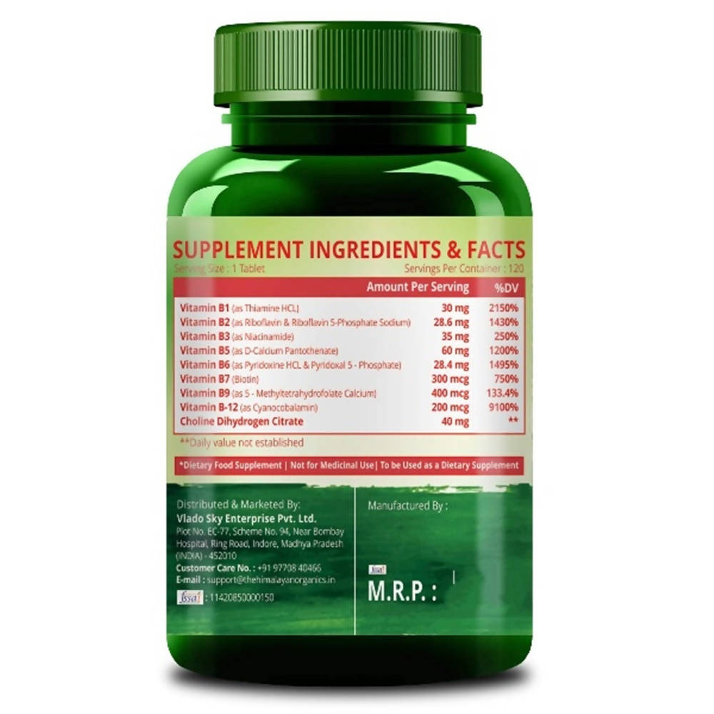 Himalayan Organics B- Complex Tablets | Grocsy