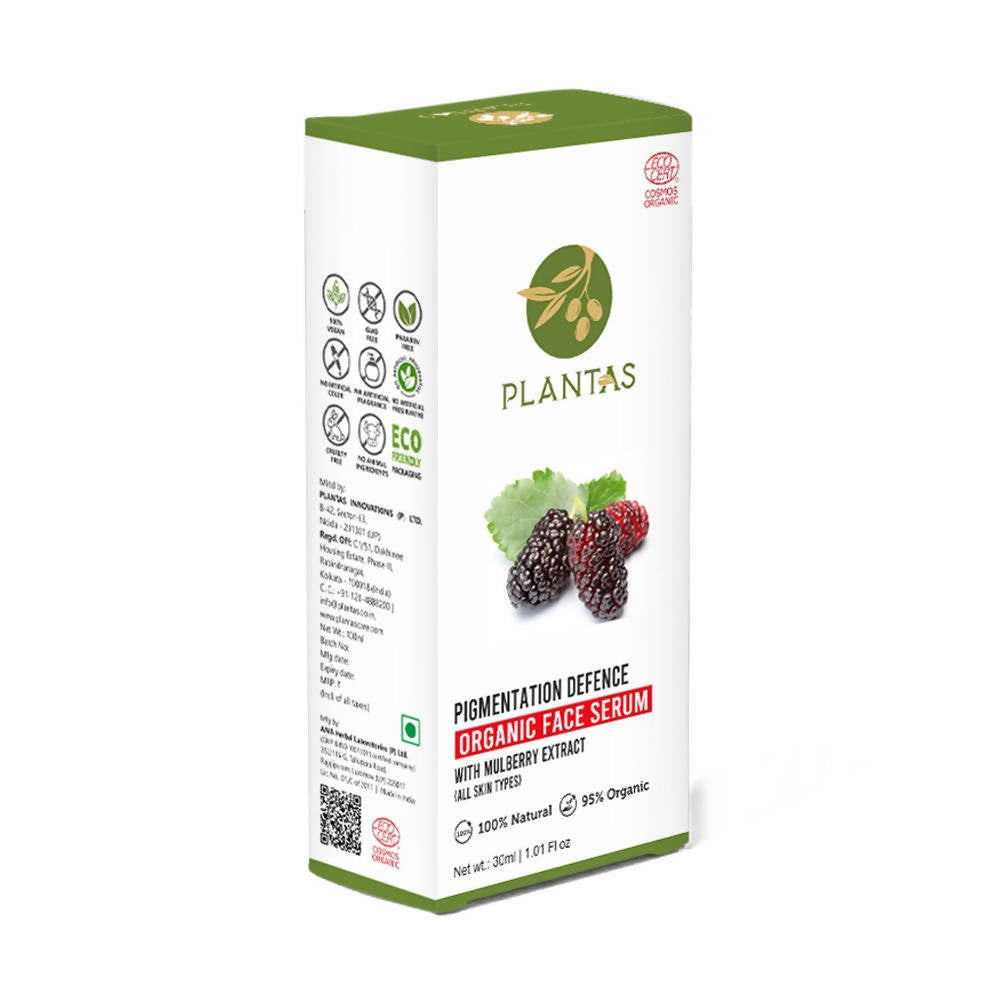 Plantas Pigmentation Defence Organic Face Serum | Grocsy