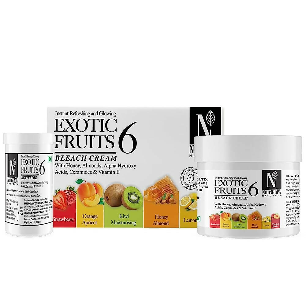 NutriGlow Natural’s Exotic Fruit Bleach Cream | Grocsy
