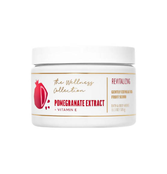 Bath & Body Works Pomegranate Extract Vitamin E Fruit Scrub | Grocsy