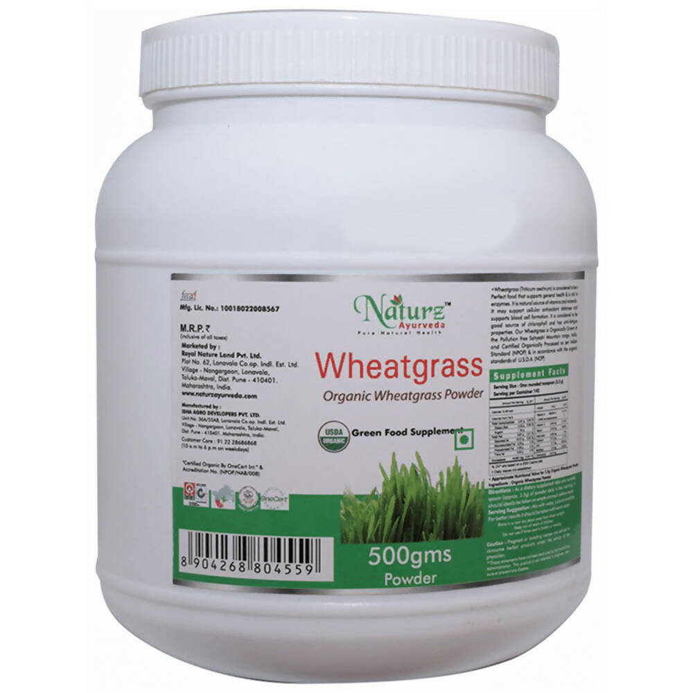 Naturz Ayurveda Wheatgrass Powder | Grocsy