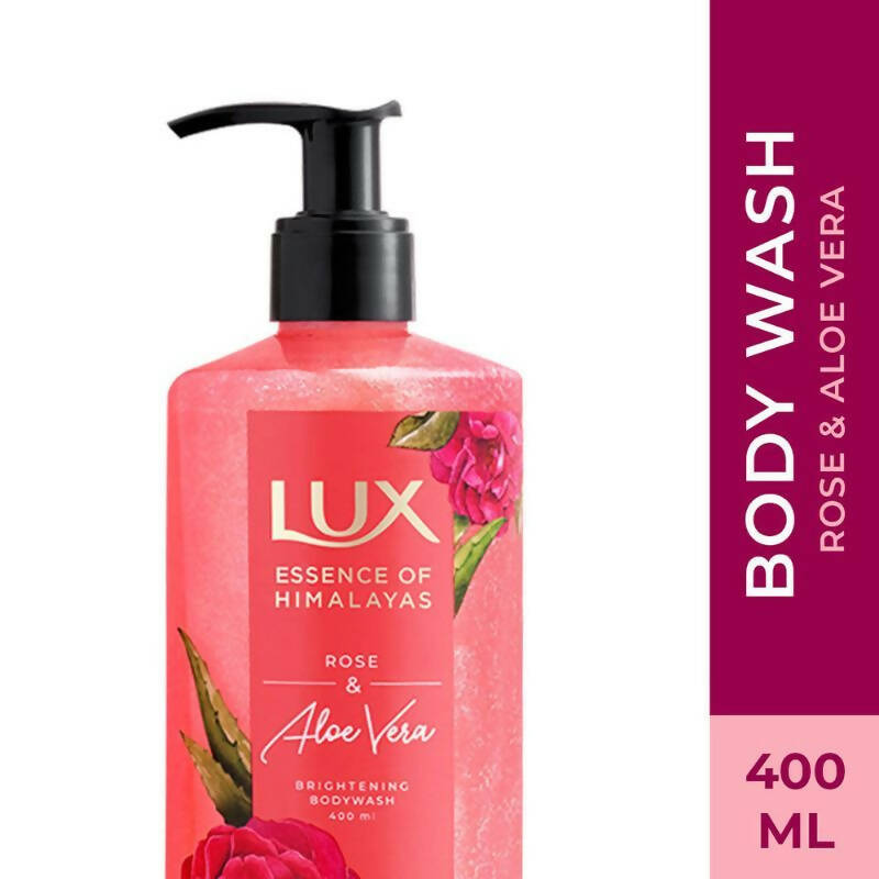 Lux Essence Of Himalayas Rose & Aloe Vera Brightening Body Wash | Grocsy