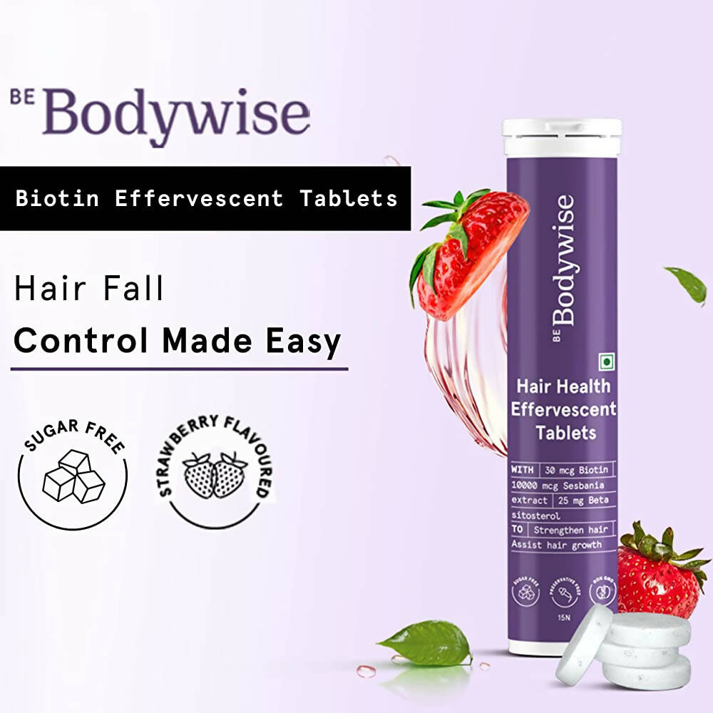 BeBodywise Hair Healthy Effervescent Tablets | Grocsy