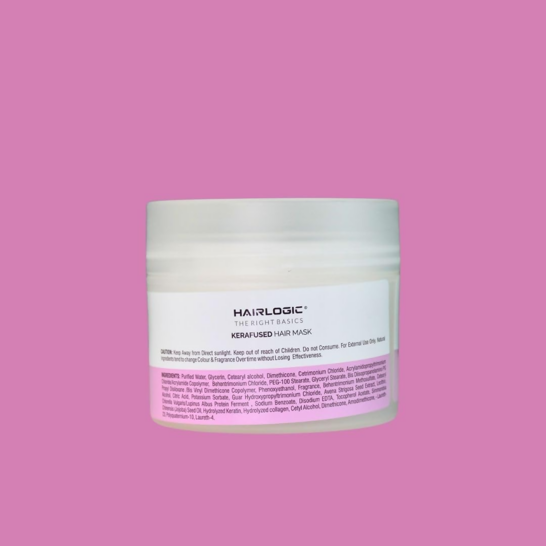 Hair Logic Kerafused Mask For Frizzy Hair Ideal for Men & Women | Grocsy