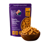 Sweet Karam Coffee Garlic Murukku Sticks | Grocsy