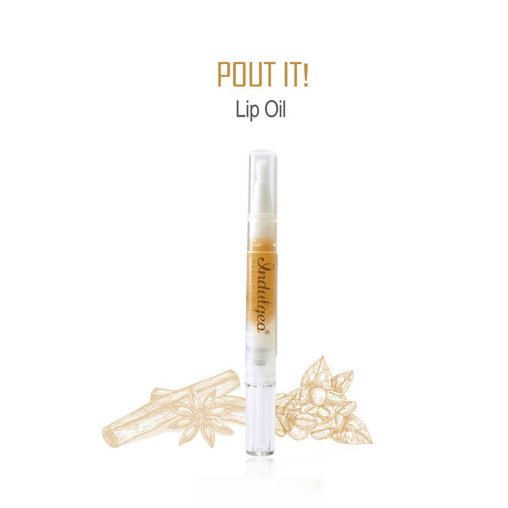 Indulgeo Essentials Pout It – Lip Plumping Oil | Grocsy