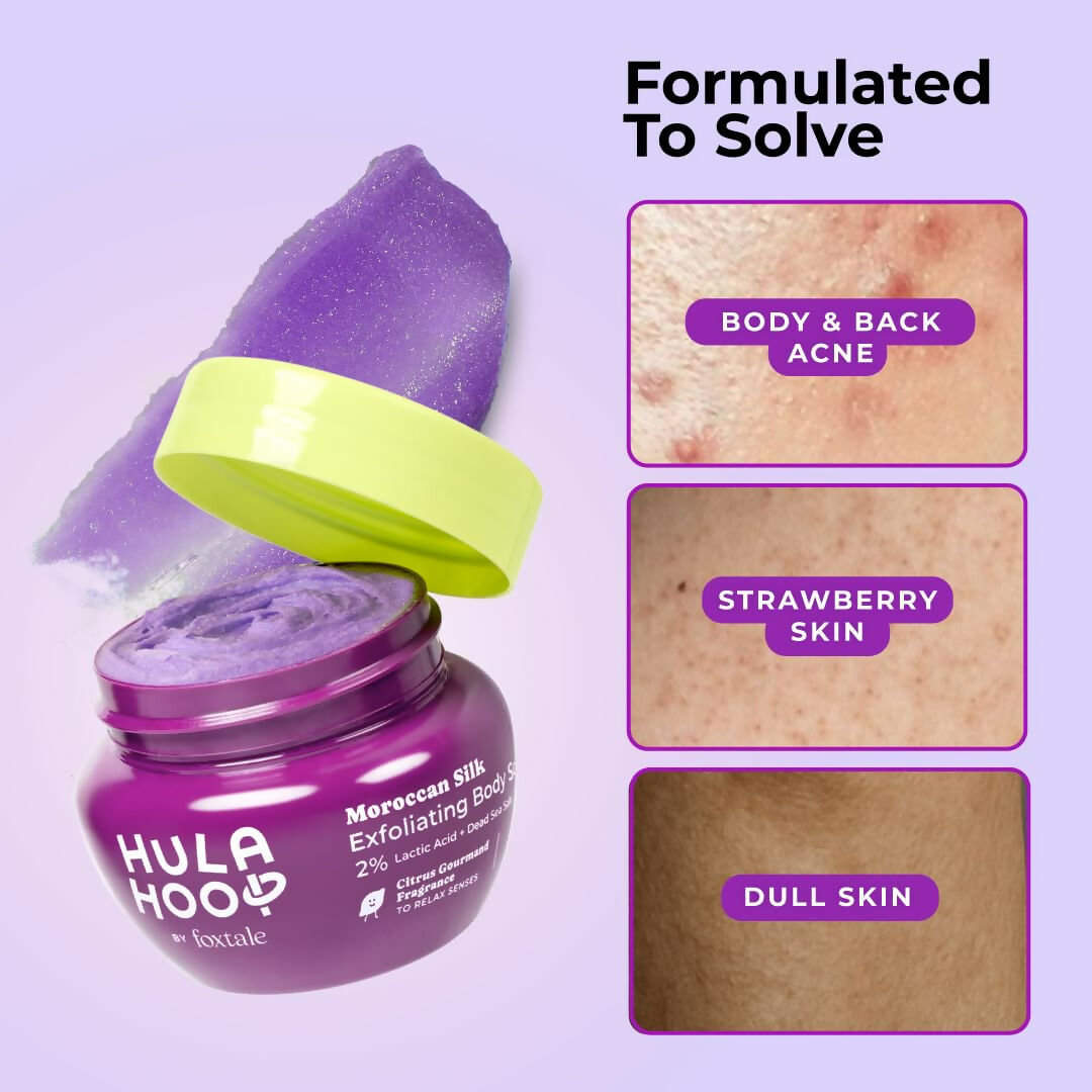 FoxTale Store Hula Hoop Exfoliating Body Scrub | Grocsy