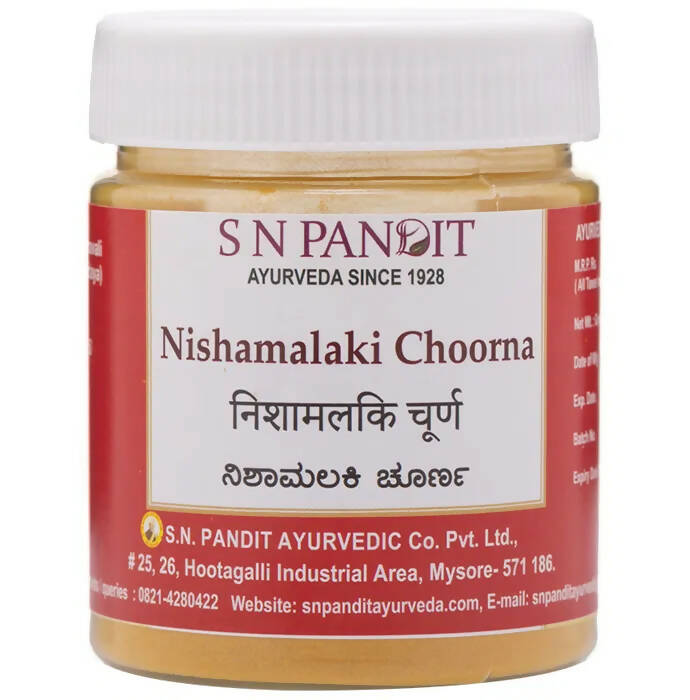 S N Pandit Ayurveda Nishamalaki Choorna | Grocsy
