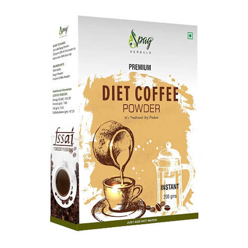 Spag Herbals Premium Instant Diet Coffee Powder | Grocsy