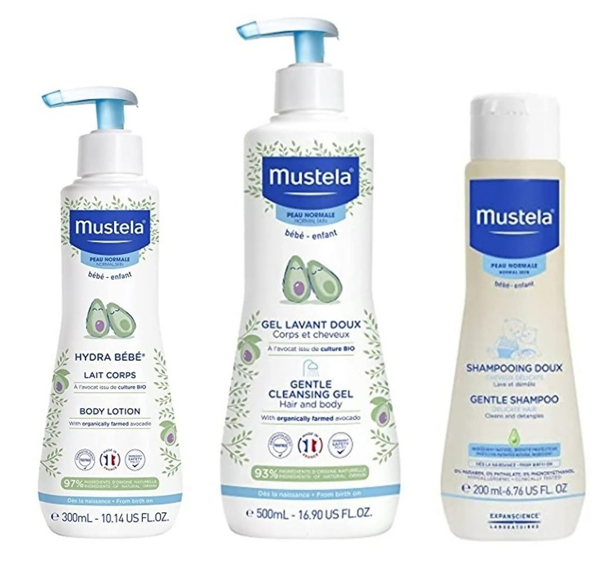 Mustela Bathtime Essential Kit Set | Grocsy