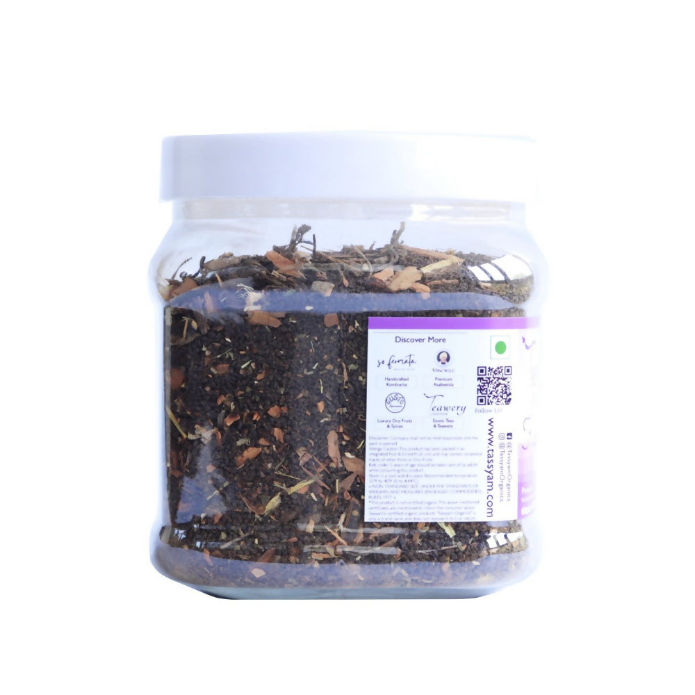 Tassyam Organics Strong Kadha Tea | Chai - Jar | Grocsy