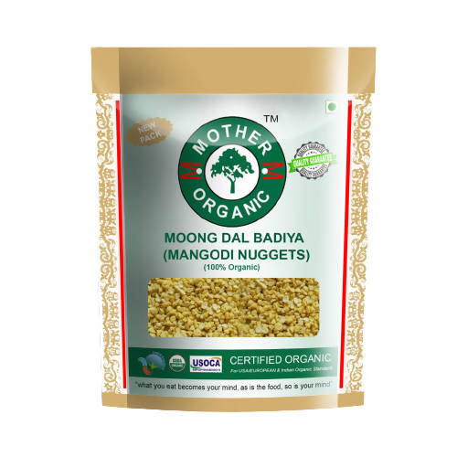 Mother Organic Moong Dal Badiya (Mangodi Nuggets) | Grocsy