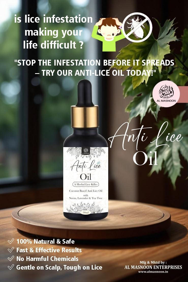 Al Masnoon Anti-Lice Hair Oil & Shampoo | Grocsy