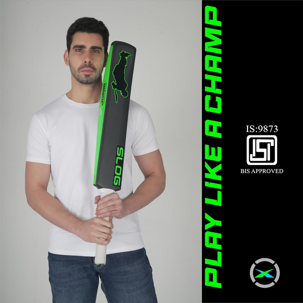 Jaspo SLOG Plastic Tennis Cricket Bat | Grocsy