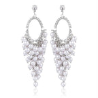 Trendoo Jewelry Silver Diamonds Beautiful Drops | Grocsy