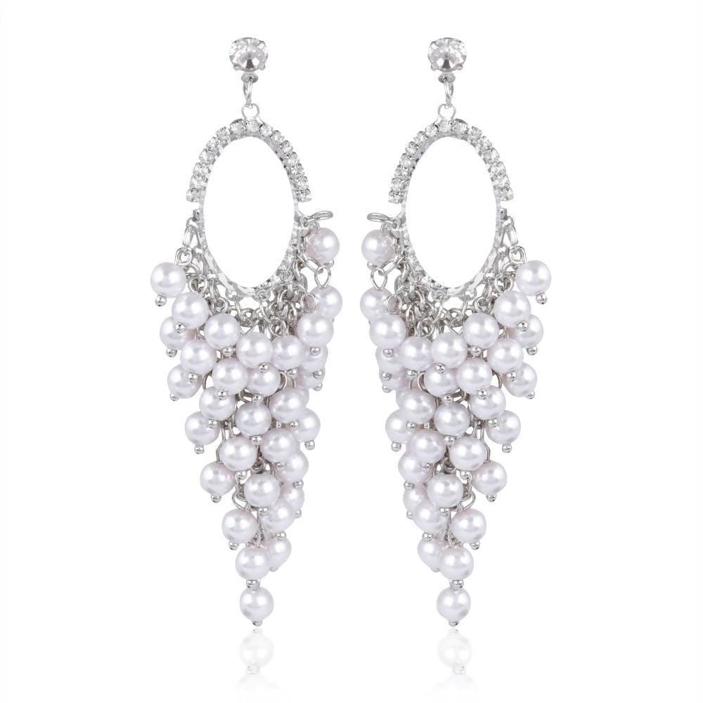 Trendoo Jewelry Silver Diamonds Beautiful Drops | Grocsy