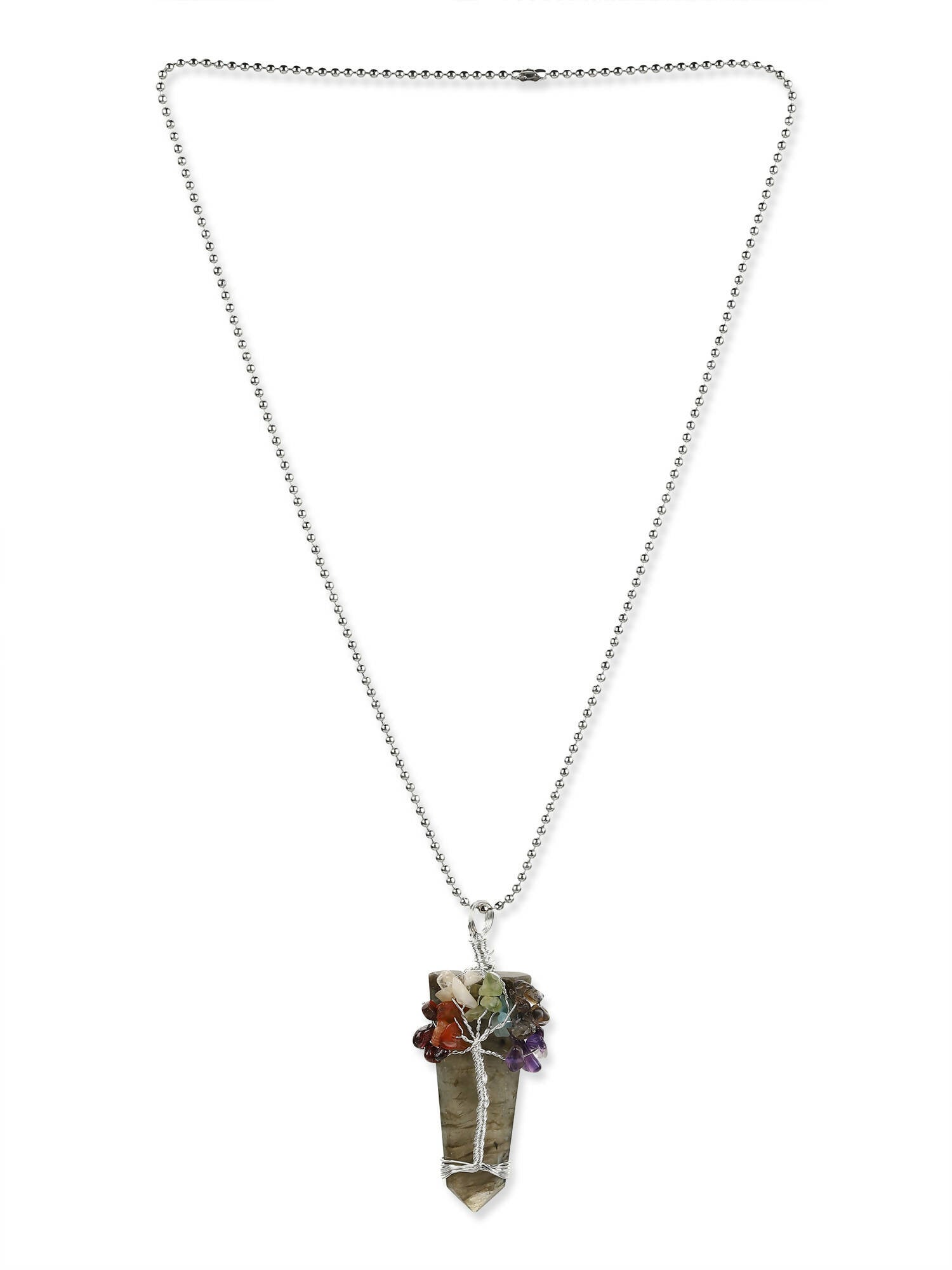 Women's Silver-Plated Chain - Ruby Raang | Grocsy