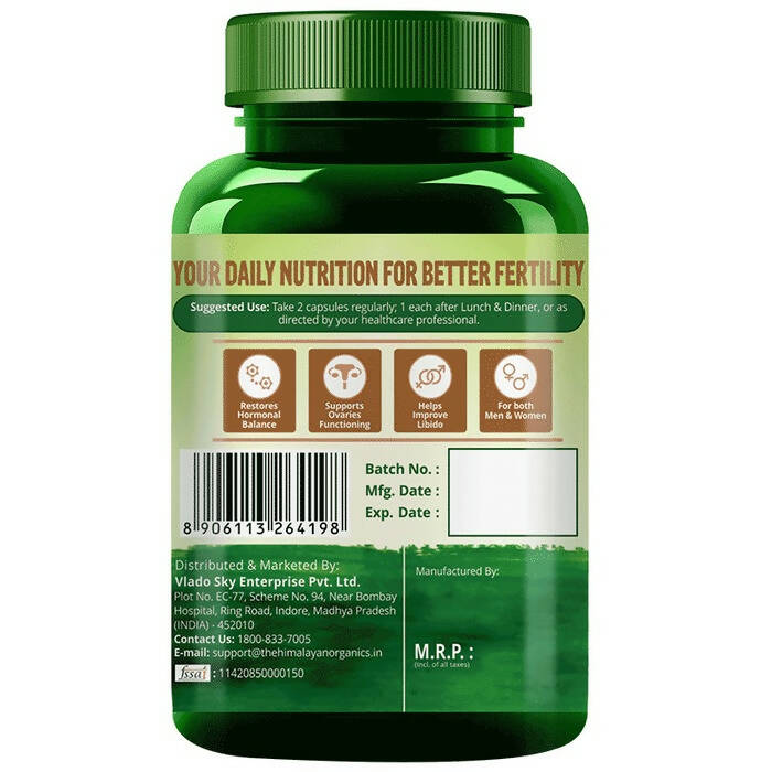 Himalayan Organics Fertility Aid Capsules | Grocsy