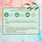 Nat Habit Nilgiri Eucalyptus Essential Oil | Grocsy