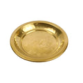 Spillbox Gold-Toned Brass Ring Thali Pooja Essential | Grocsy