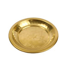 Spillbox Gold-Toned Brass Ring Thali Pooja Essential | Grocsy