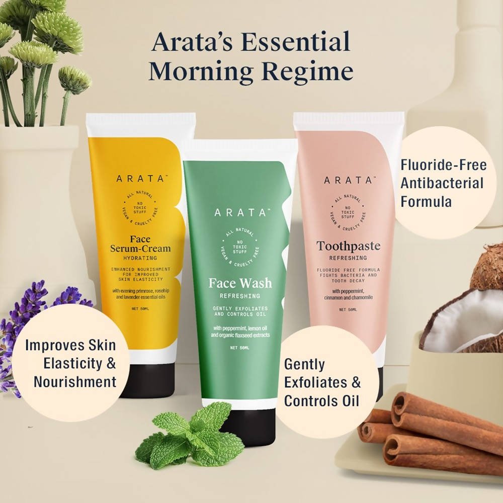 Arata Essential Morning Regime | Grocsy