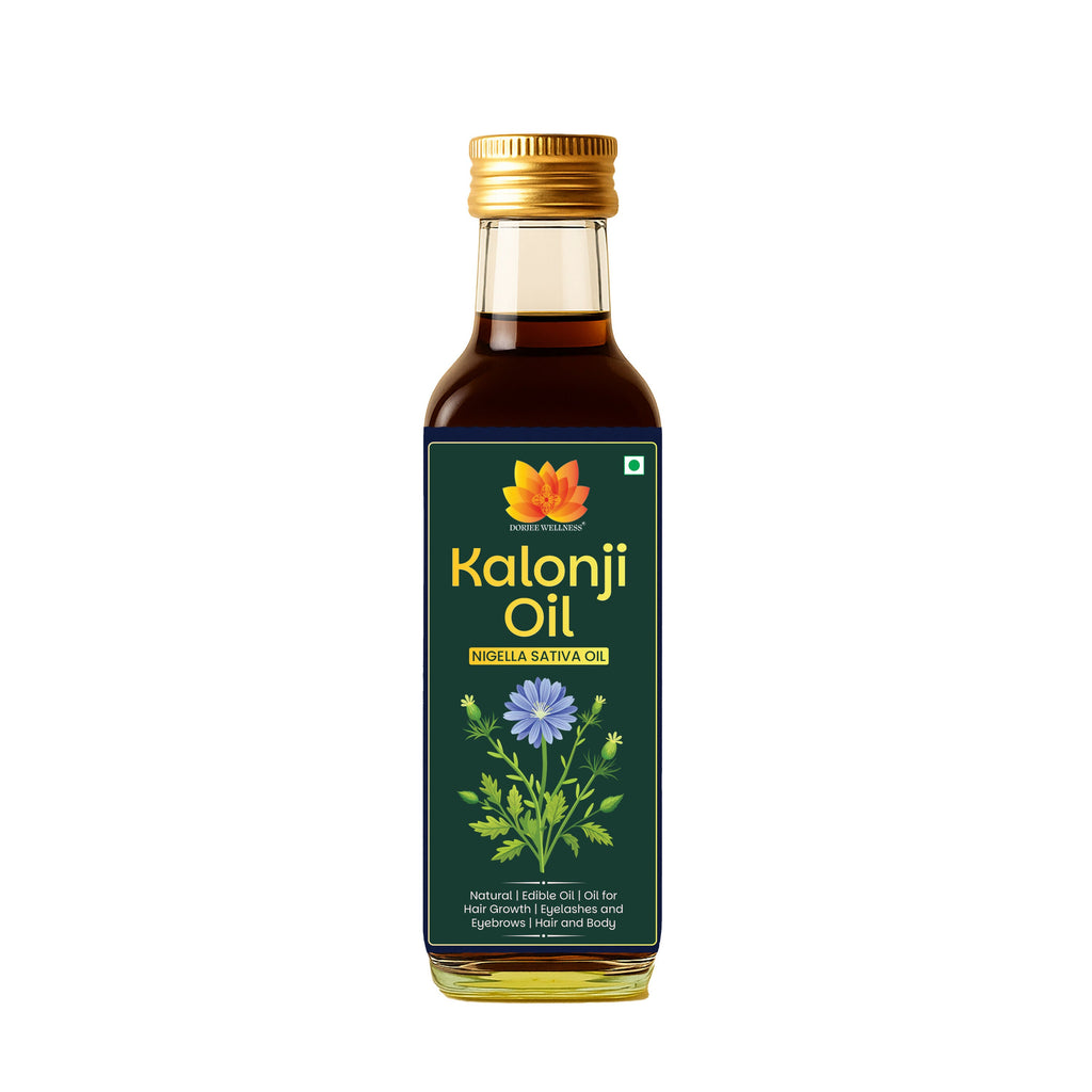 Dorjee Wellness Wood Pressed Kalonji (Black Seed) Oil | Grocsy