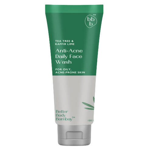 Better Body Bombay Tea Tree & Kaffir Lime Anti acne Daily Face Wash | Grocsy