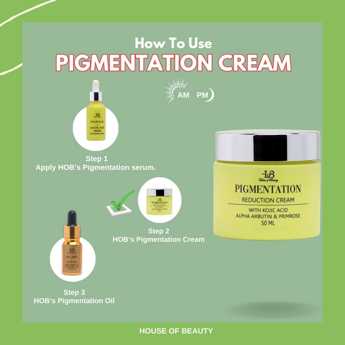House of Beauty Pigmentation Reduction Cream | Grocsy