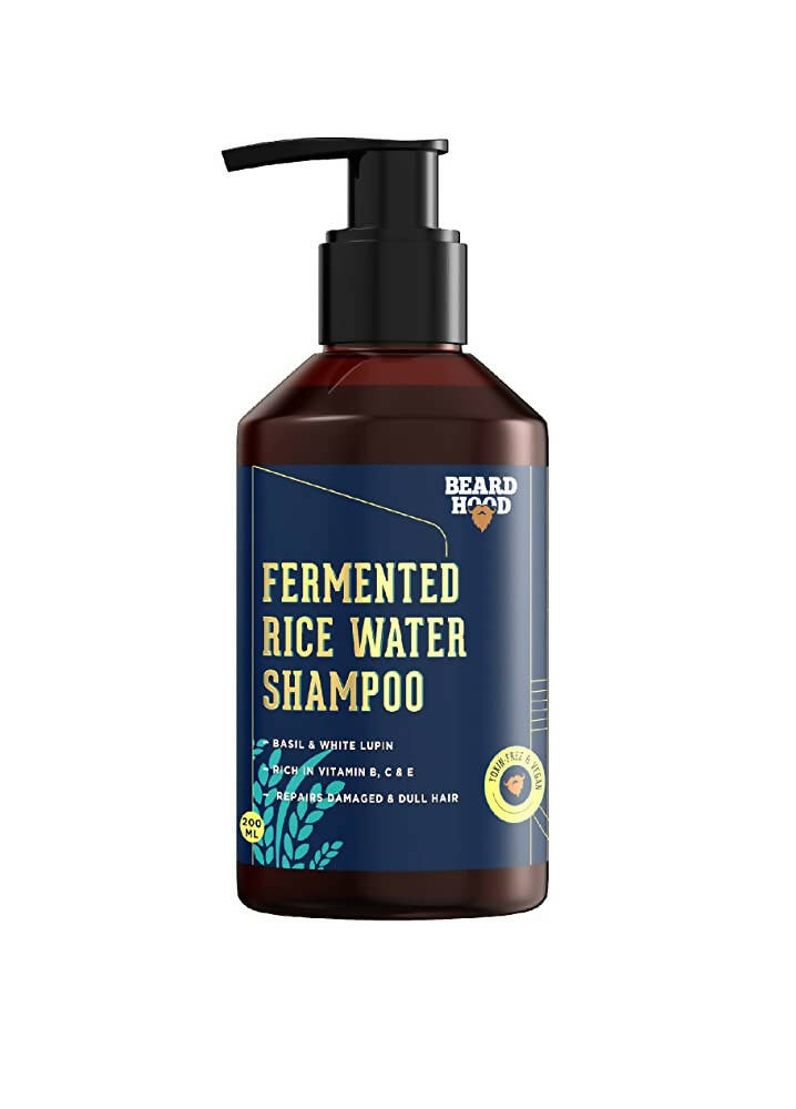 Beardhood Fermented Rice Water Shampoo | Grocsy