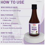 Babyorgano Brain Booster Shankhpushpi Syrup For Kids | Grocsy