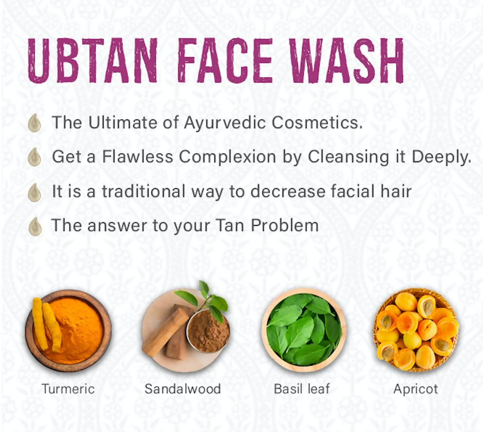 Khadi Mauri Herbal Ubtan Face Wash | Grocsy