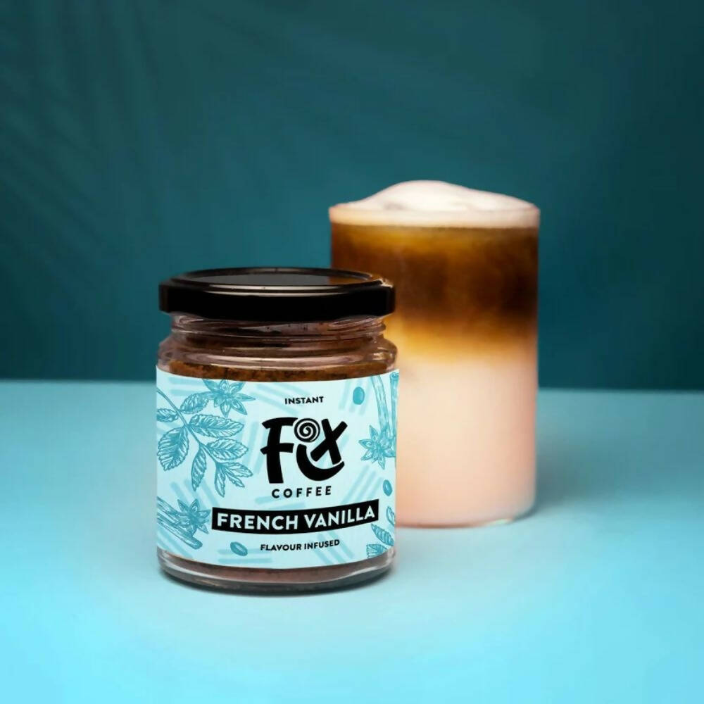 FIX Coffee French Vanilla Instant Coffee Powder | Grocsy