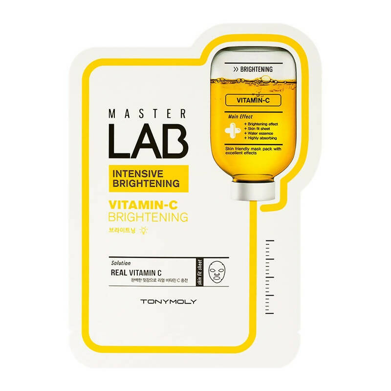 Tonymoly Master Lab Vitamin C Mask Sheet - Korean Skincare | Grocsy
