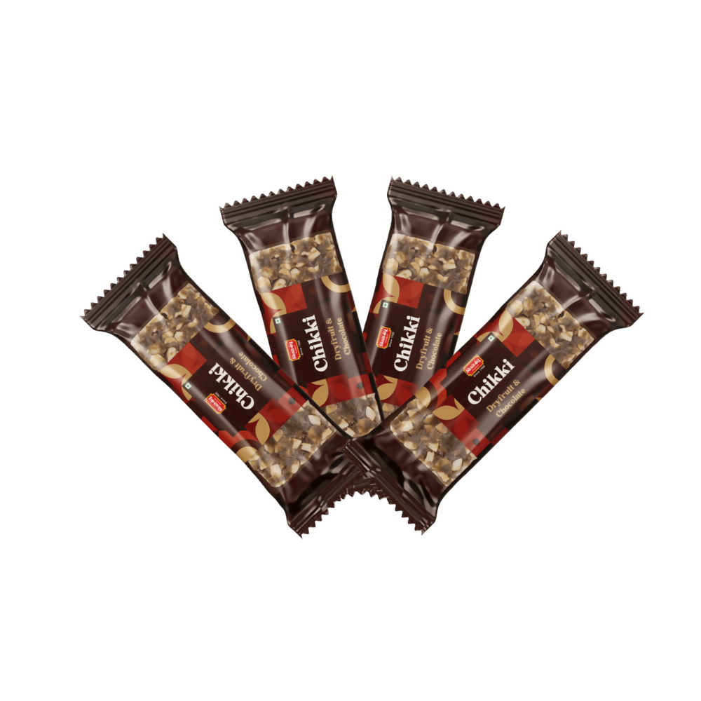 Chitale Bandhu Dryfruit & Chocolate Chikki | Grocsy